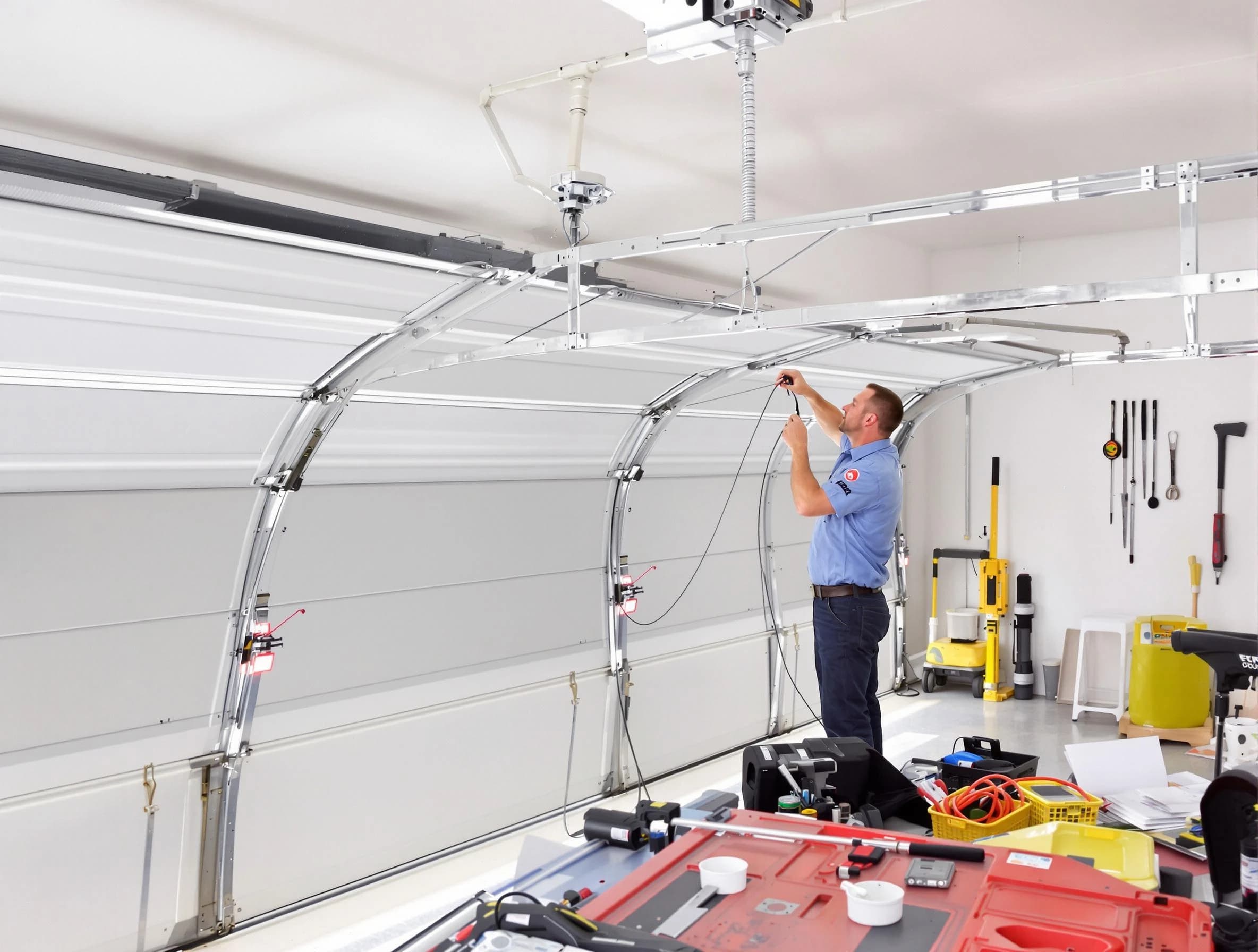 Garage door cable repair service by Bessemer Garage Door Repair in Bessemer