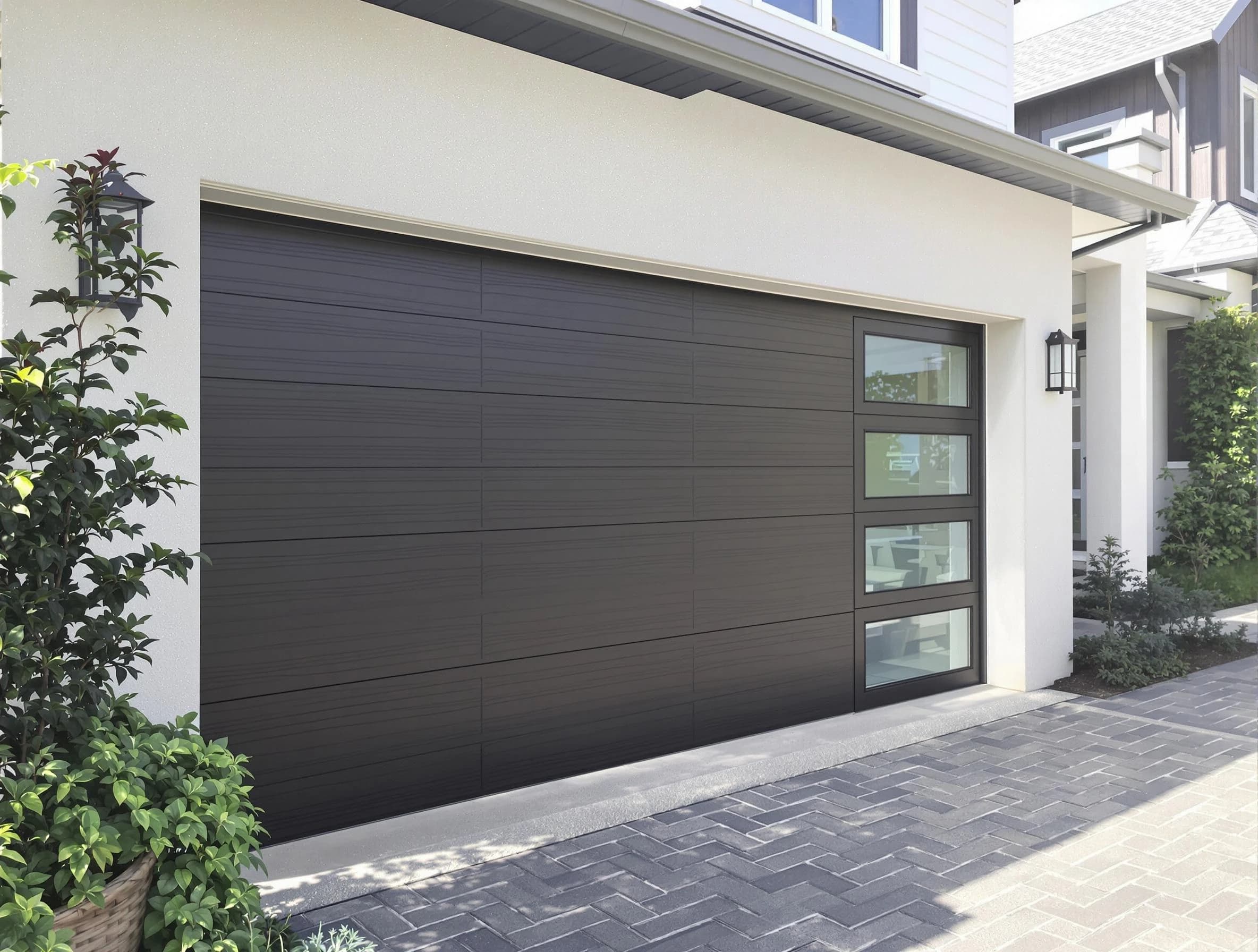 Custom garage door installation by Bessemer Garage Door Repair in Bessemer