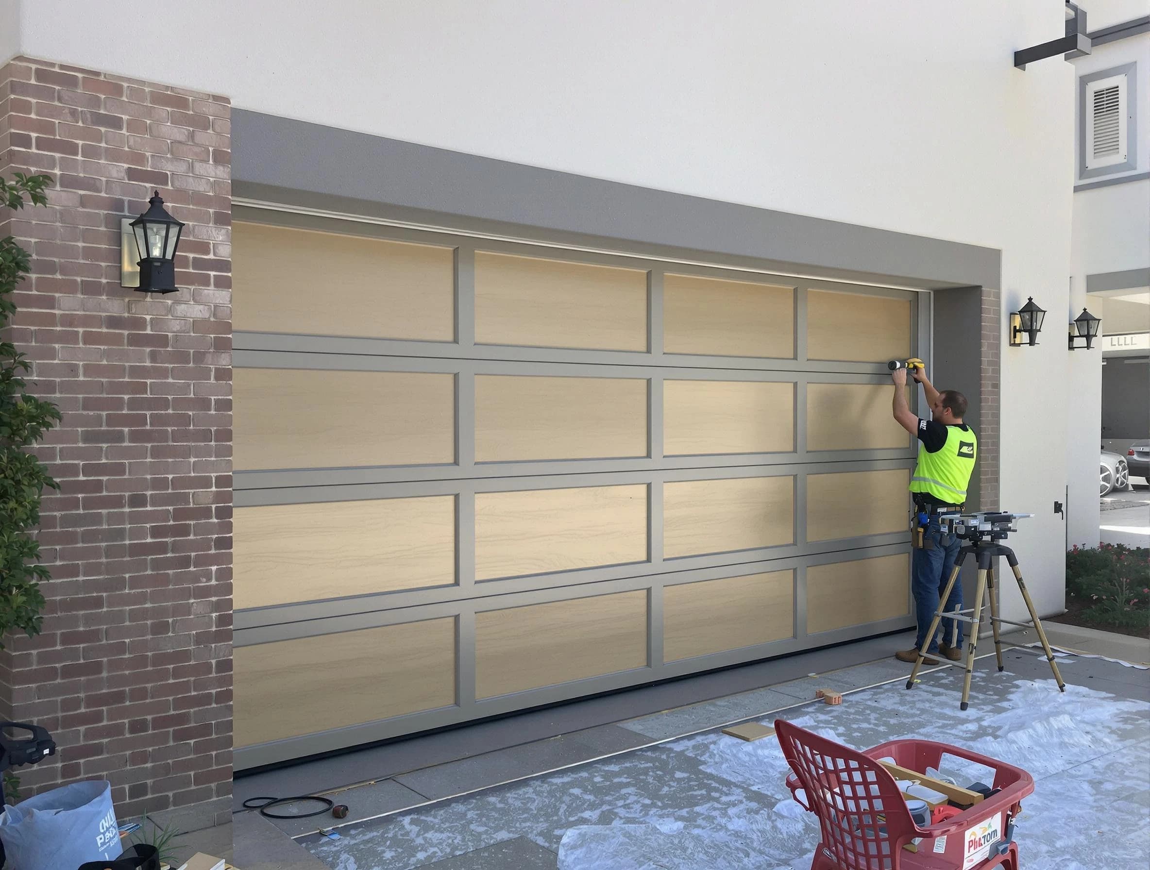 Garage door replacement service by Bessemer Garage Door Repair in Bessemer
