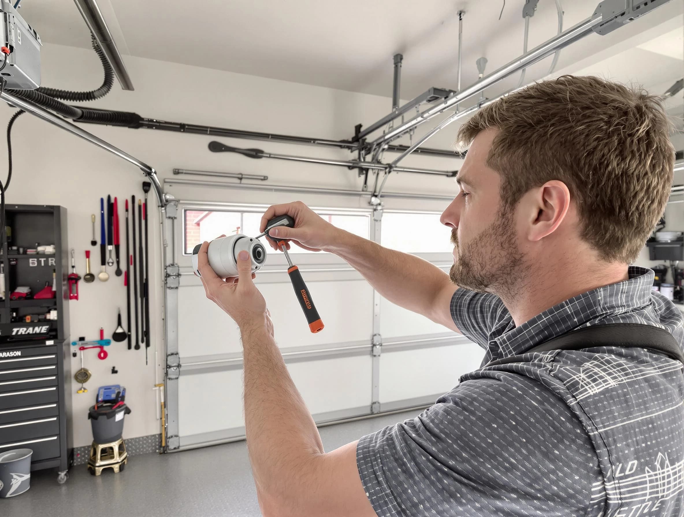 Garage door opener repair service by Bessemer Garage Door Repair in Bessemer