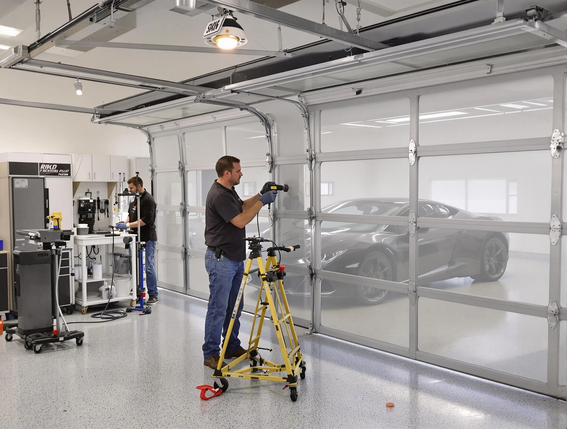 Garage Door Dents Repair in Bessemer