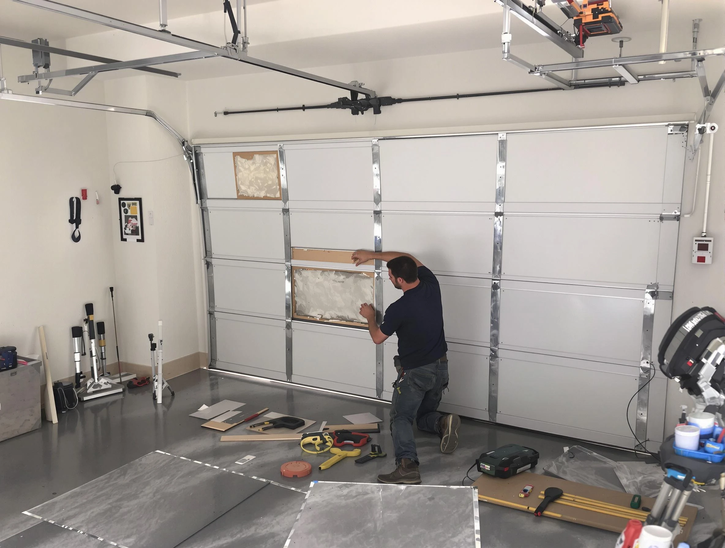 Garage Door Panel Repair in Bessemer