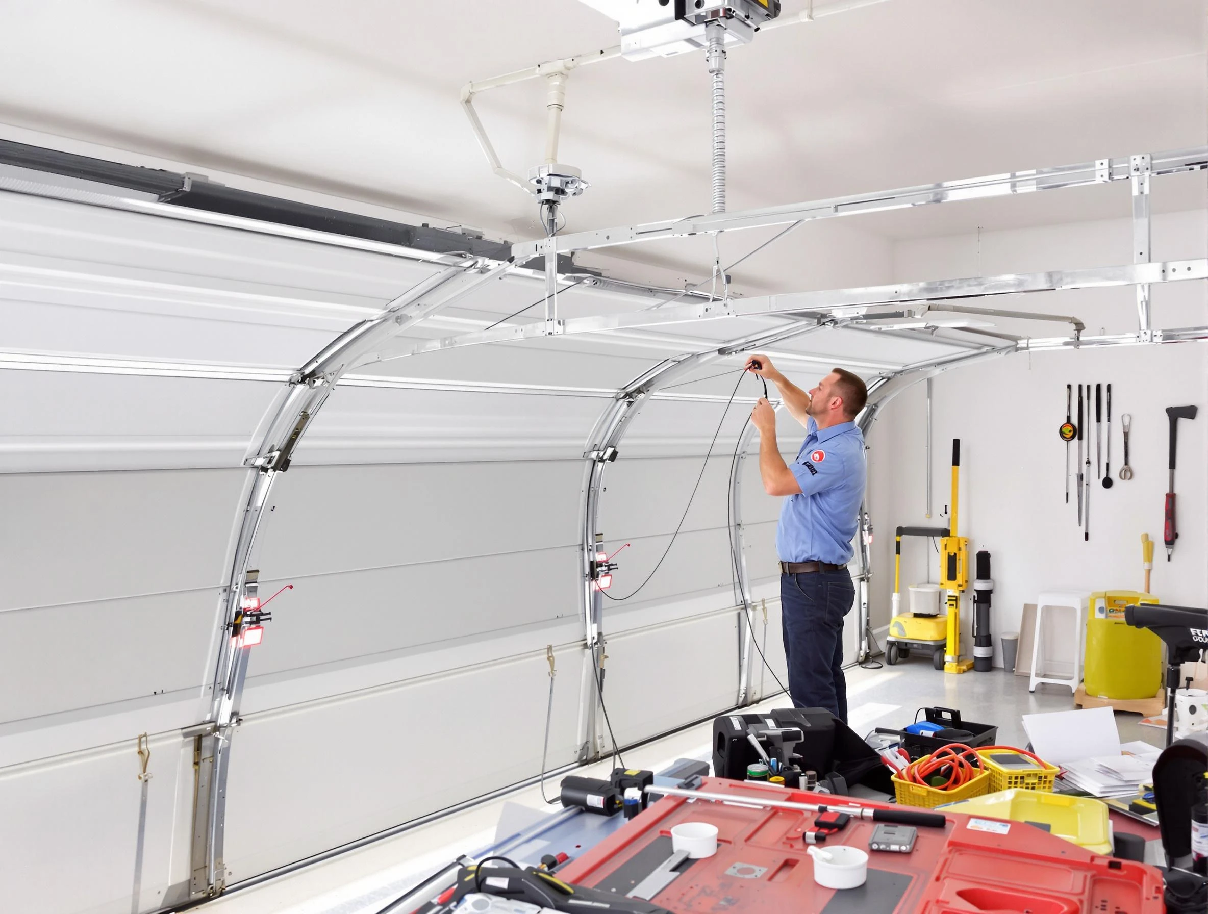 Garage door cable repair service by Bessemer Garage Door Repair in Bessemer