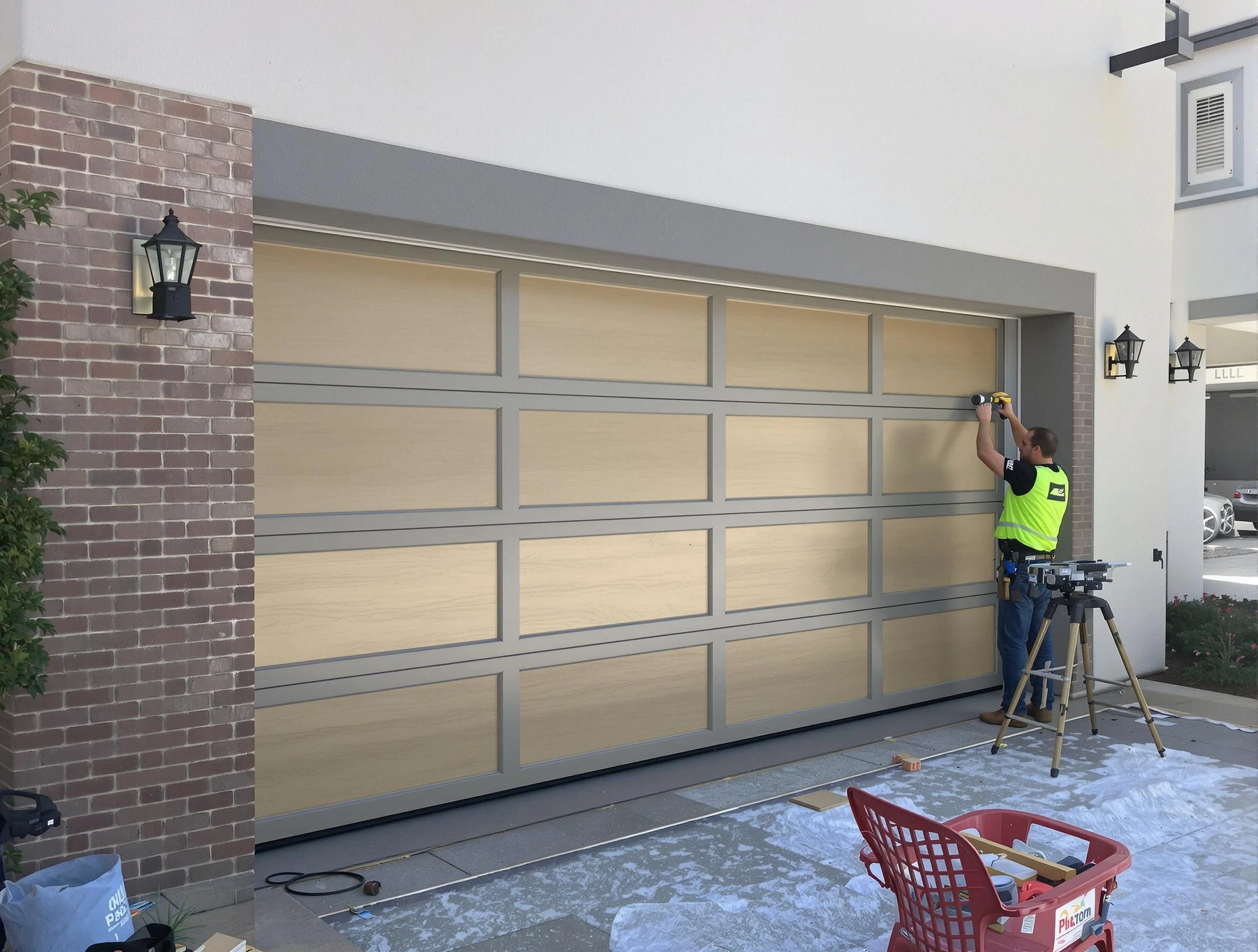 Garage door replacement service by Bessemer Garage Door Repair in Bessemer