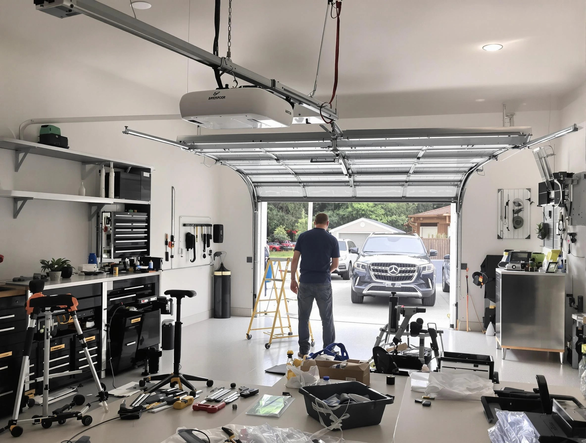 Garage door opener installation by Bessemer Garage Door Repair in Bessemer