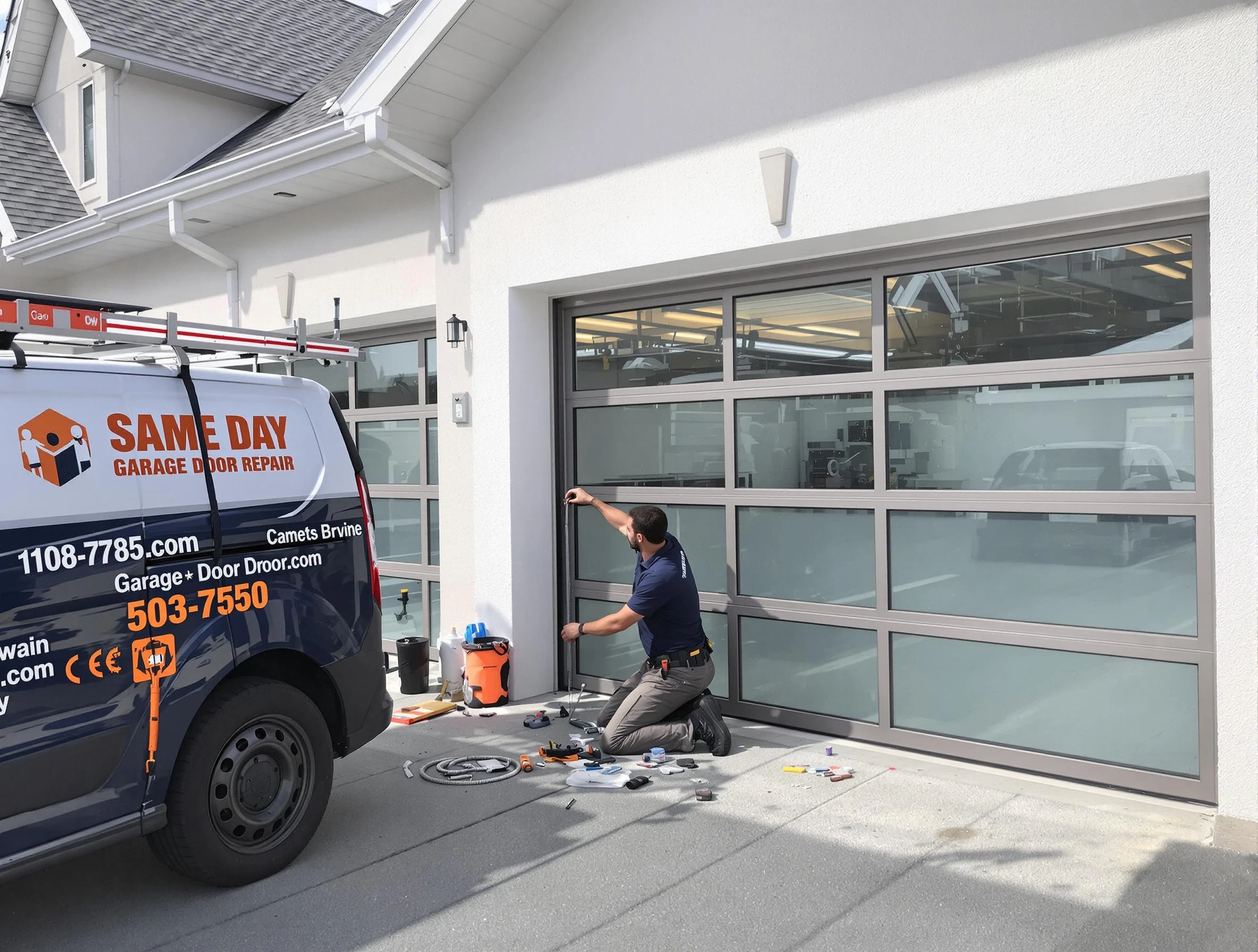Same-day garage door repair service by Bessemer Garage Door Repair in Bessemer